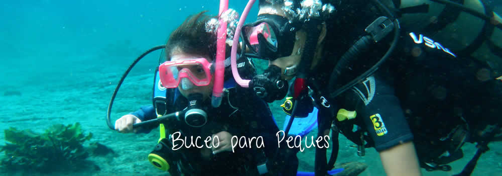 buceo para peques